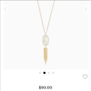 Kendra Scott Rayne Necklace in Ivory Pearl